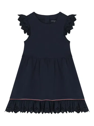 Tommy Hilfiger Junior Ruffled Broderie-anglaise Dress