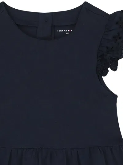 Tommy Hilfiger Junior Ruffled Broderie-anglaise Dress