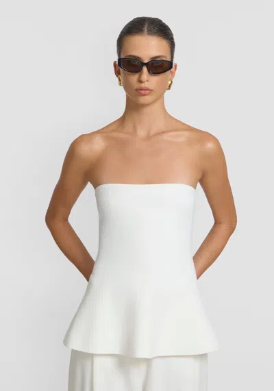 Viktoria & Woods Lemonade Bustier In Brown