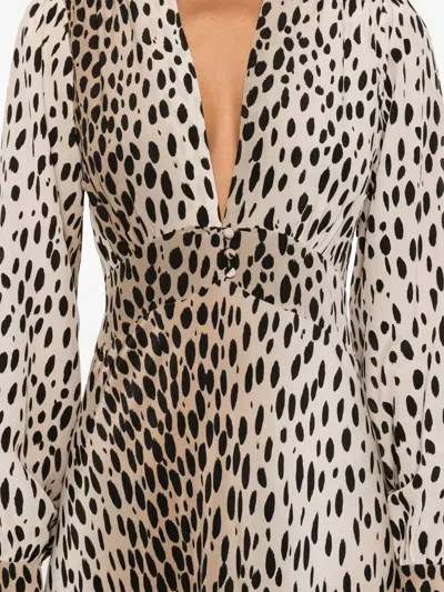 Rixo London Emory Printed Silk Maxi Dress