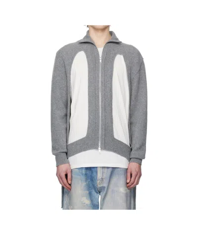 Simone Rocha Color-block Zipper Sweater