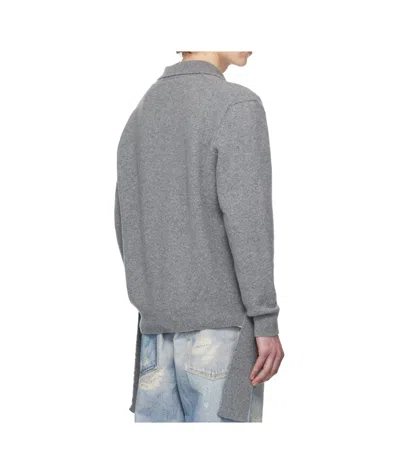 Simone Rocha Color-block Zipper Sweater