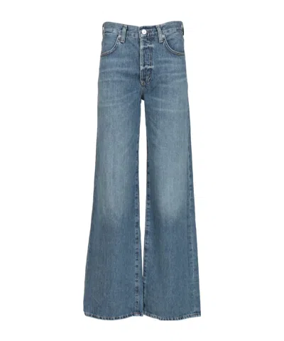 Citizen Of Humanity Citizens Of Humanity Blue Washed Straight Jeans