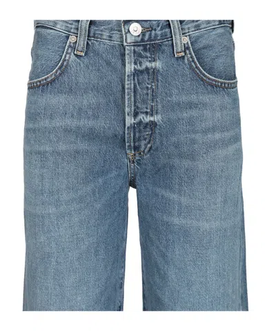 Citizen Of Humanity Citizens Of Humanity Blue Washed Straight Jeans