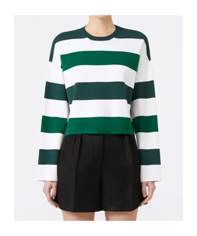 Max Mara Striped Knitted Sweater