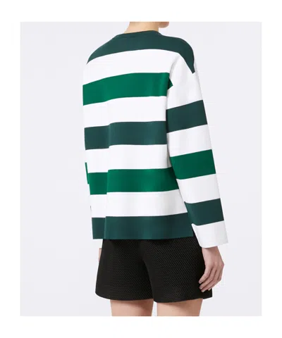 Max Mara Striped Knitted Sweater