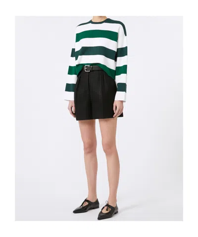 Max Mara Striped Knitted Sweater