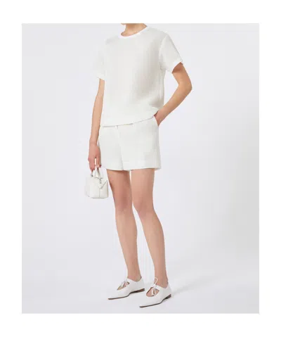 Max Mara Mesh Short-sleeved Top
