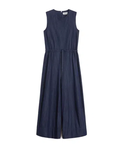 Max Mara Cotton Denim Jumpsuit