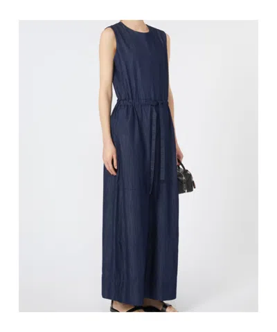 Max Mara Cotton Denim Jumpsuit