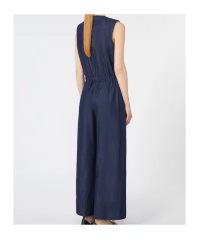 Max Mara Cotton Denim Jumpsuit
