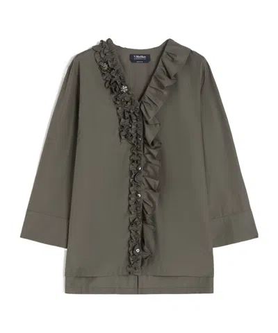 Max Mara Cotton Poplin Shirt