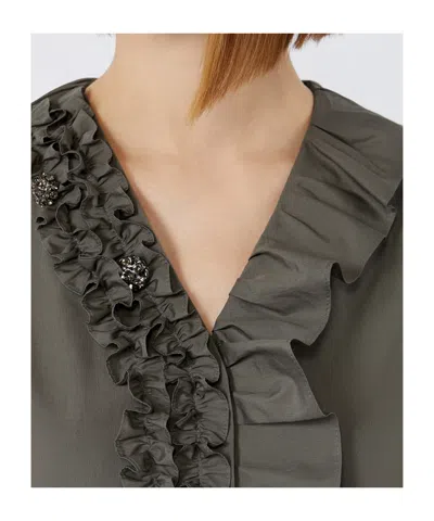 Max Mara Cotton Poplin Shirt