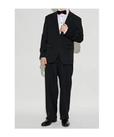 Dsquared2 Tailored Wool Suit Set Pockets In Black