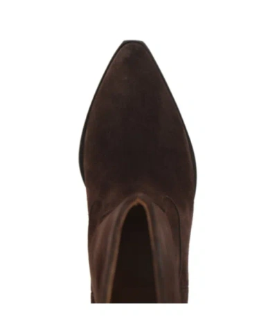 Isabel Marant Suede Iconic S Ankle Boots With Cuban Heel In Black