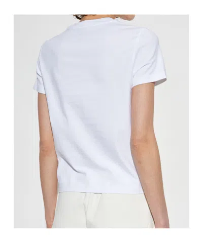 Casablanca Mountain Sports Cropped T-shirt In White