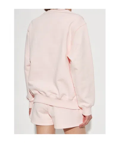 Casablanca Mountain Sports Crewneck Sweater In Pink