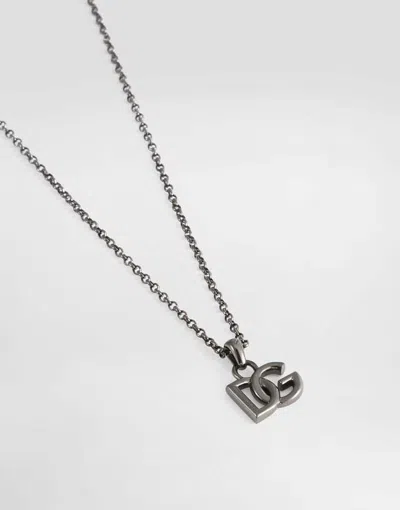Dolce & Gabbana Dg Necklace In Brown