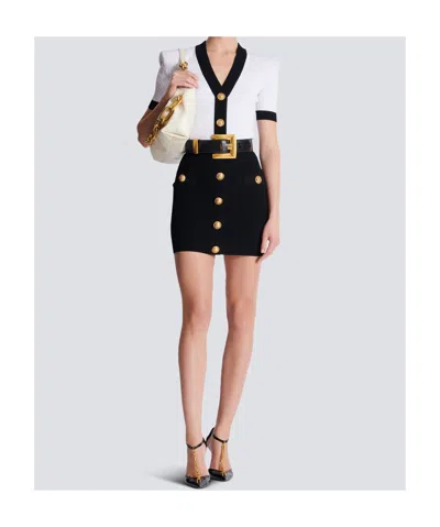 Balmain Two-tone "bodycon" Dress