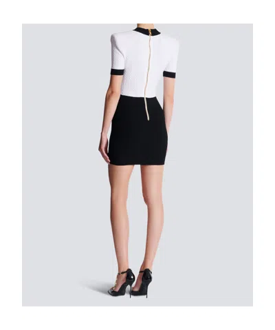 Balmain Two-tone "bodycon" Dress
