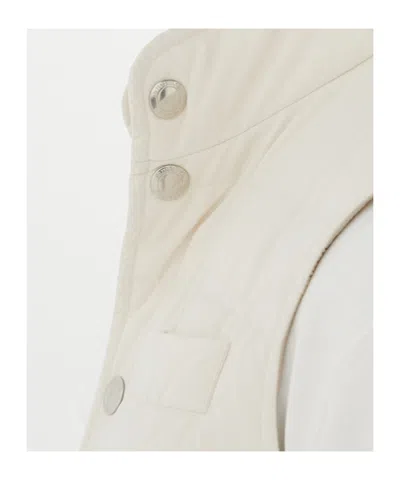 Brunello Cucinelli Men Water-resistant Microfiber Lightweight Down Vest