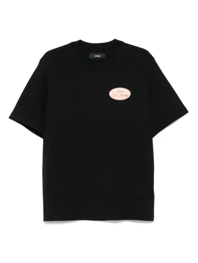 Amiri Men's Station Patch T-shirt In Black