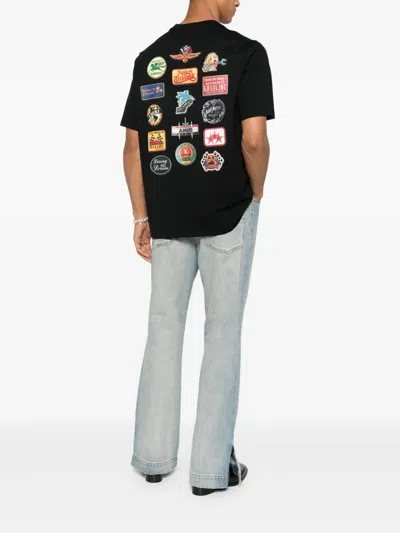 Amiri Men's Station Patch T-shirt In Black