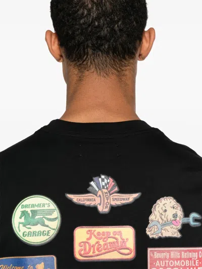 Amiri Men's Station Patch T-shirt In Black