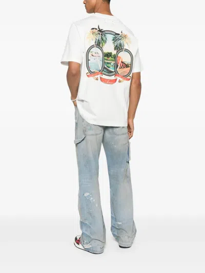 Amiri Men's Ma Paradise T-shirt In White