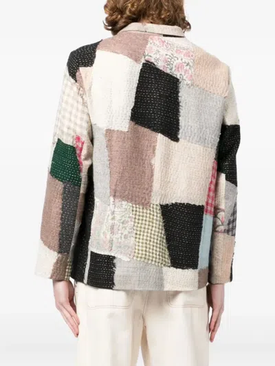 拼贴设计西装夹克