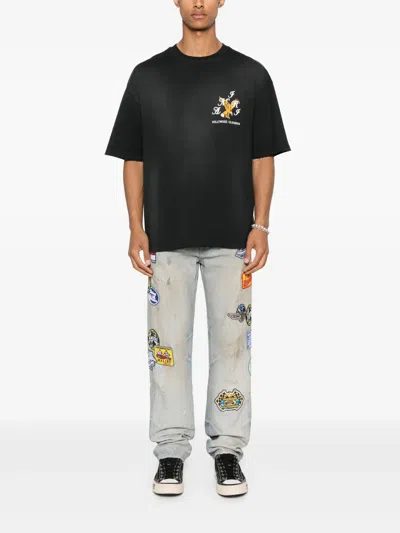 Amiri Eagle Crewneck T-shirt Embroidery