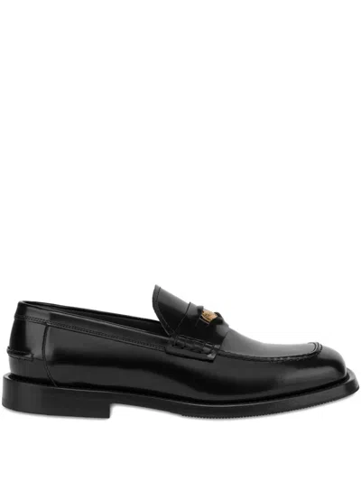 Moschino Classic Penny Loafer With Stacked Heel