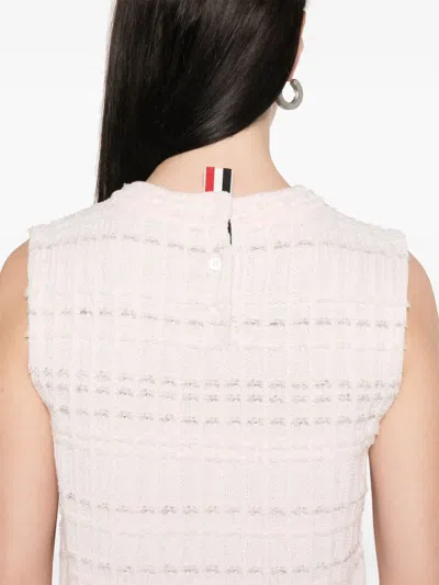 Thom Browne Seersucker Cotton Vest