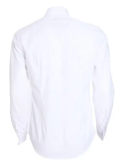 Corneliani Camicia Bianca In Cotone