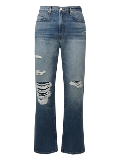 Frame Distressed Detailed Flared Jeans
