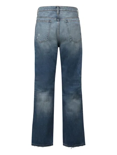 Frame Distressed Detailed Flared Jeans