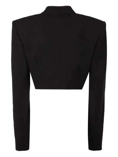 Magda Butrym Floral-detail Cropped Jacket