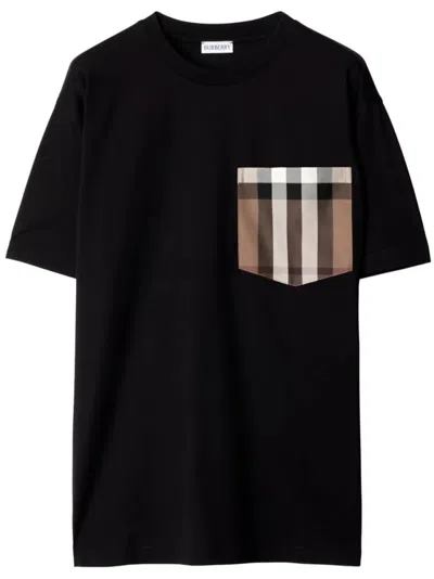 Burberry Carrick Check Pocket T-shirt
