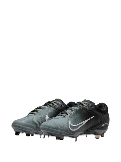 Nike Hyperdiamond 4 Elite "black/cool Grey/volt/white" Sneakers In Black