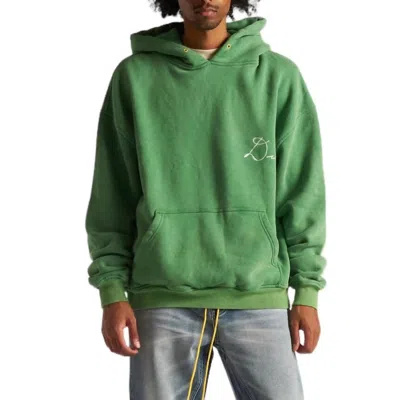 Diet Starts Monday Chainstitch Hoodie In Green