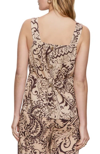 Sanctuary Desert Tank In Brown In Brown