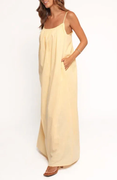 Petal And Pup Petal & Pup Lumina Sleeveless Maxi Dress In Neutral