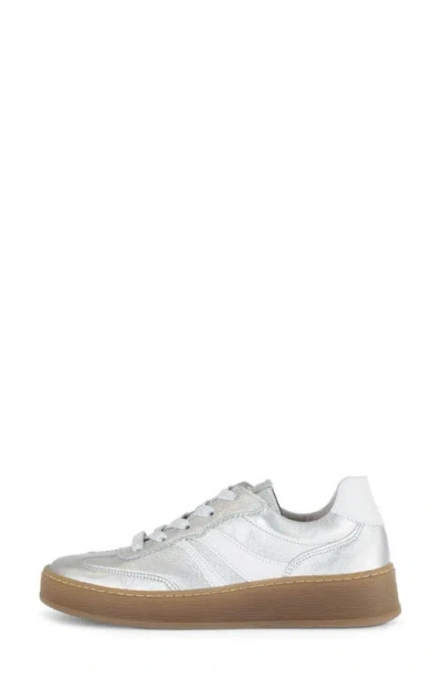 Gabor 66.435 Sneaker In Silver