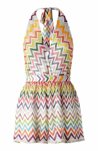 Missoni Short Jumpsuit With Open Back