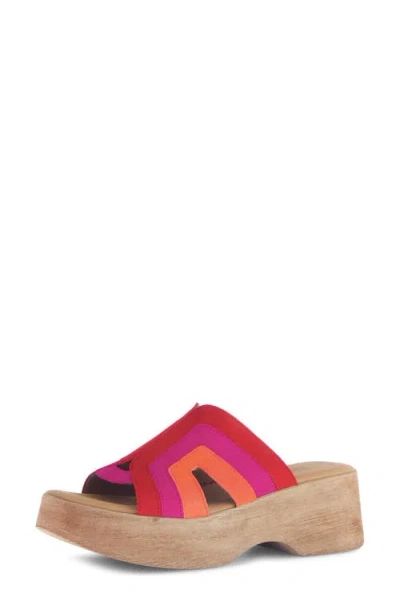 Gabor 64.521 Platform Slide Sandal