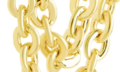 Sterling Forever Bowie Cubic Zirconia Chain Drop Stud Earrings