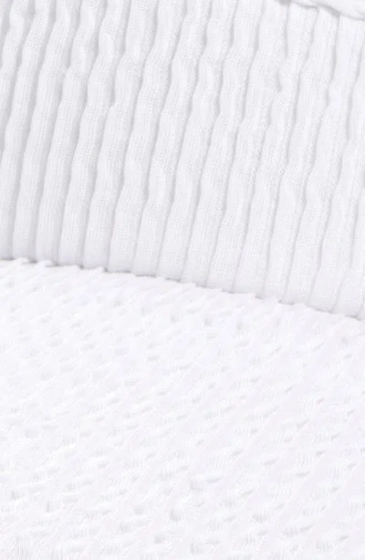 Lele Sadoughi Swimmer Bow Tie Visor