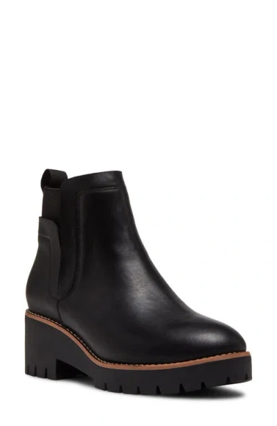 Blondo Dyme Waterproof Chelsea Boot In Black Leather