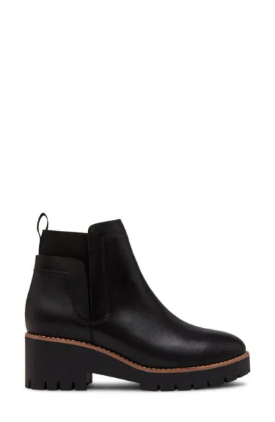 Blondo Dyme Waterproof Chelsea Boot In Black Leather