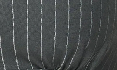 Princess Polly Santa Cruz Pinstripe Fitted Top